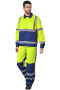 Костюм сигнальный «Дорожник» лимон
